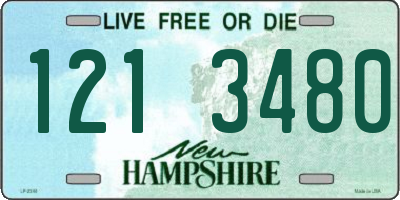 NH license plate 1213480