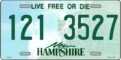 NH license plate 1213527