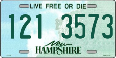 NH license plate 1213573