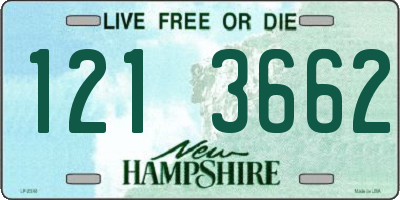 NH license plate 1213662