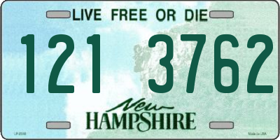 NH license plate 1213762