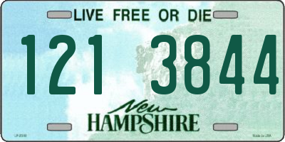 NH license plate 1213844