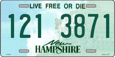 NH license plate 1213871