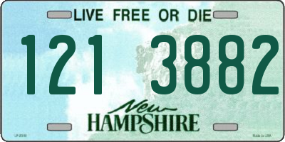 NH license plate 1213882