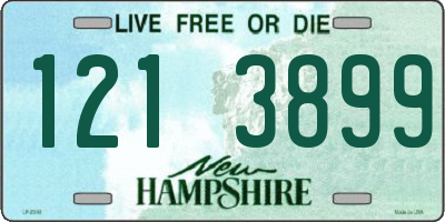 NH license plate 1213899