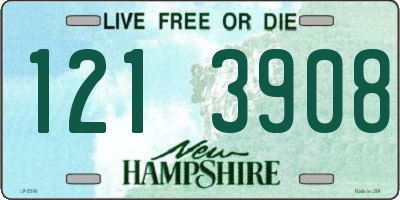 NH license plate 1213908