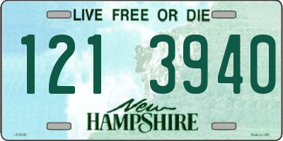NH license plate 1213940