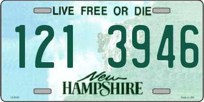 NH license plate 1213946