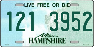 NH license plate 1213952