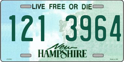 NH license plate 1213964