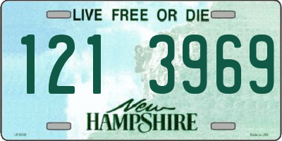 NH license plate 1213969