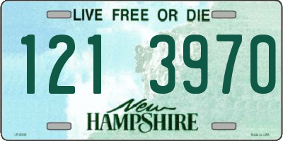 NH license plate 1213970