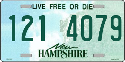 NH license plate 1214079
