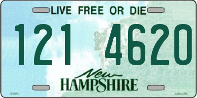 NH license plate 1214620