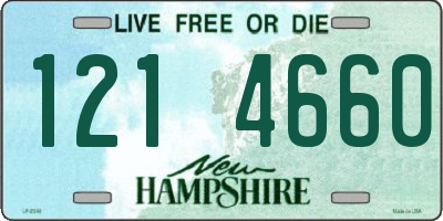 NH license plate 1214660