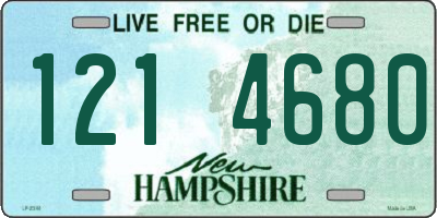NH license plate 1214680