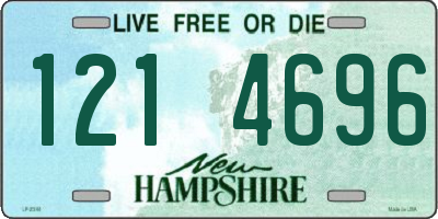 NH license plate 1214696