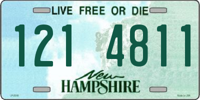NH license plate 1214811