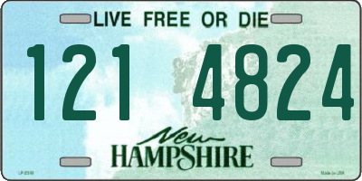 NH license plate 1214824