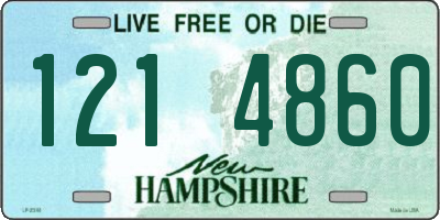 NH license plate 1214860