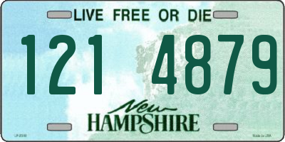 NH license plate 1214879