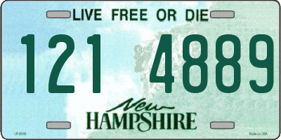 NH license plate 1214889