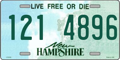 NH license plate 1214896