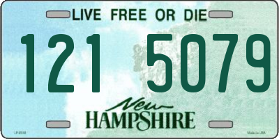 NH license plate 1215079