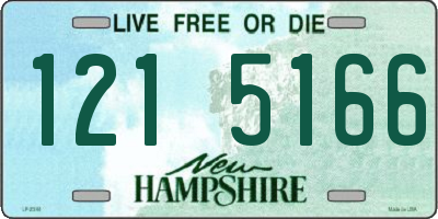 NH license plate 1215166