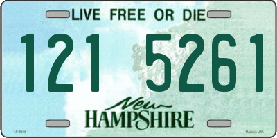 NH license plate 1215261