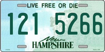NH license plate 1215266