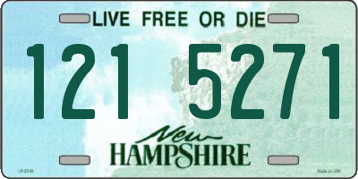 NH license plate 1215271