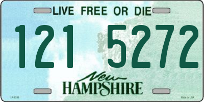 NH license plate 1215272