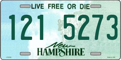 NH license plate 1215273