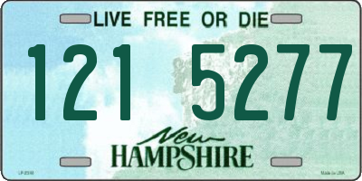 NH license plate 1215277