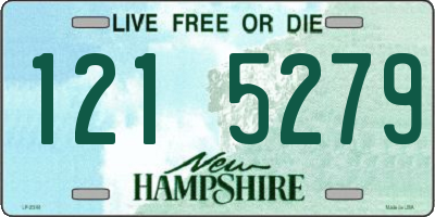 NH license plate 1215279