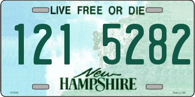 NH license plate 1215282