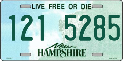 NH license plate 1215285
