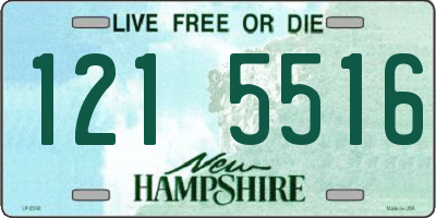 NH license plate 1215516