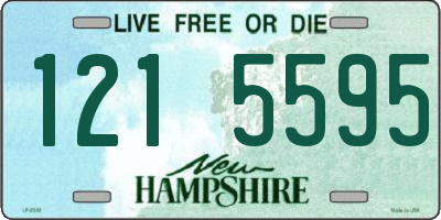 NH license plate 1215595