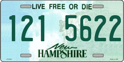 NH license plate 1215622