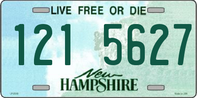 NH license plate 1215627