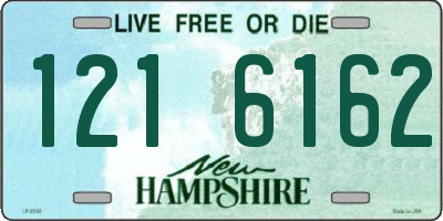 NH license plate 1216162