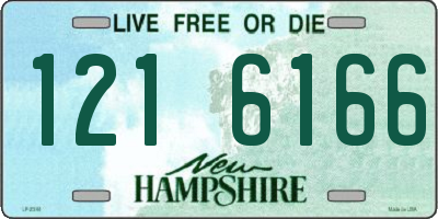 NH license plate 1216166
