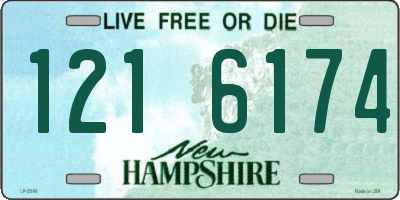 NH license plate 1216174