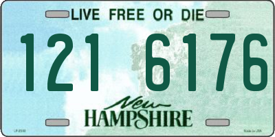 NH license plate 1216176