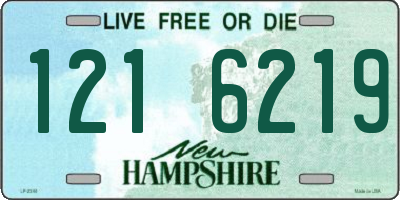 NH license plate 1216219