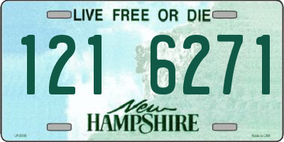 NH license plate 1216271