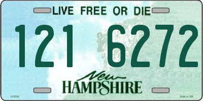 NH license plate 1216272
