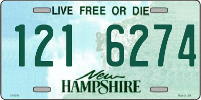 NH license plate 1216274